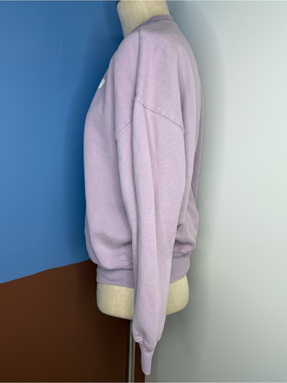 Anthropologie Spiritual Gangster Graphic Sweatshirt Free Your Mind Purple Small - Picture 6 of 8